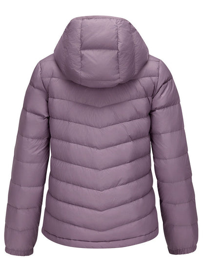 Skechers Fall/Winter 2025 Women's Down Jacket Comfortable, Warm and Cold-Repellent Jacket P425W185-03U6