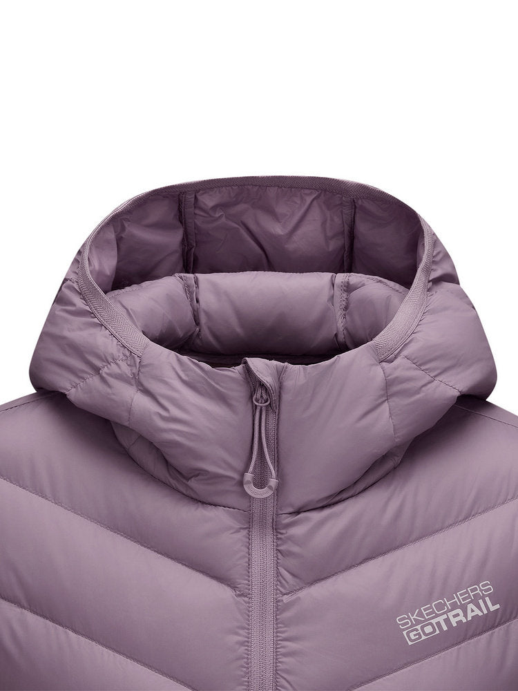 Skechers Fall/Winter 2025 Women's Down Jacket Comfortable, Warm and Cold-Repellent Jacket P425W185-03U6