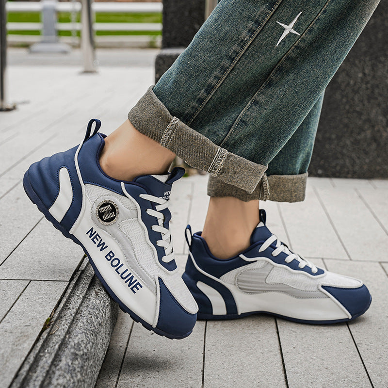 Primavera e outono New Balance Cool Run, verão Respirável Plataforma Daddy Shoes, Casual Versátil Sola de Bolsa, Soft Sole Sneakers, Sapatos Masculinos