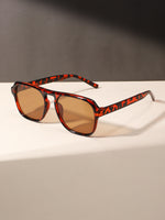 Leopard frame tea slice