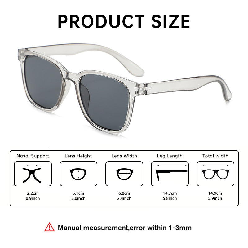 New classic round frame sunglasses for men and women tide six anti-ultraviolet sunscreen net red sunglasses cross-border hot wholesale