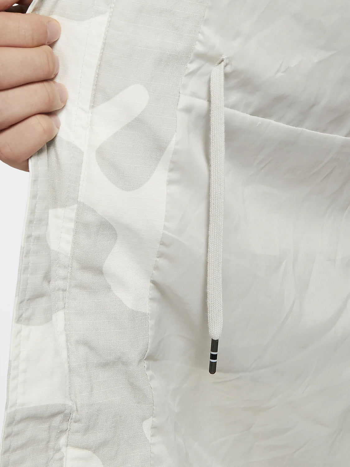 Nike Official Genuine 2025 Winter Men's Hooded Print Midi Jacket CK2537-072