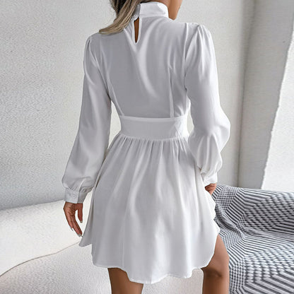 2025 summer new sexy cut-out waist swing dress Amazon independent station cross-border women's clothing 661