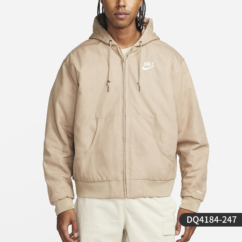 Nike official genuine men's casual warm sports hooded jacket of the season DQ4184-010