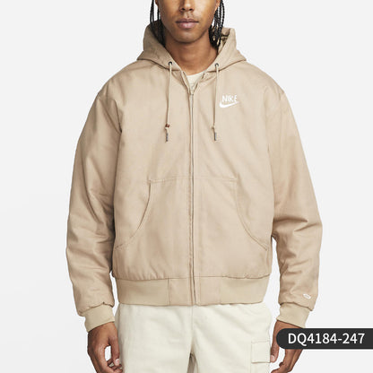 Nike official genuine men's casual warm sports hooded jacket of the season DQ4184-010