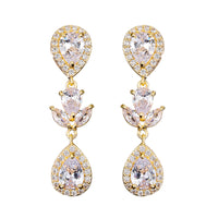 earrings gold plated