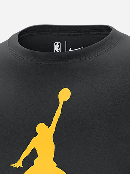 T-shirt desportiva para homem Nike Jordan genuína e original, manga comprida, respirável e larga, modelo FN1264