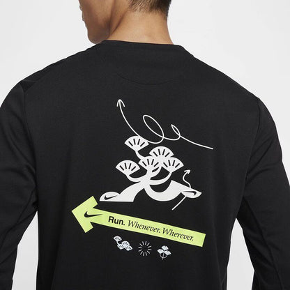 T-shirt Nike Primary Dri-FIT para homem de manga comprida, gola redonda e respirável HQ4736-370-010