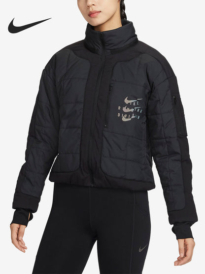 Nike Official Genuine Winter New Women's Fashion Windproof Warm Sports Jacket FB7822