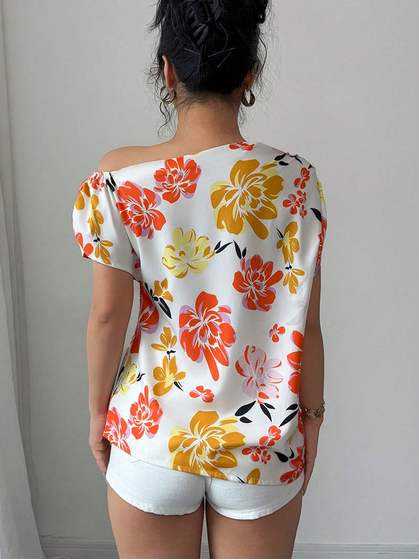 Women's Resort Shirt - Short Sleeve Summer