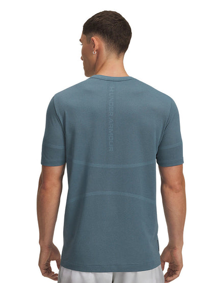 Under Armour Short Sleeve Autumn Winter New Men's Fitness Running Training Breathable Sports Leisure T-Shirt 1376781-418