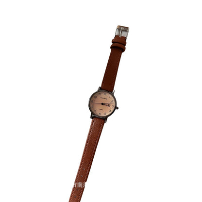 Best-selling women's exam special watches, niche student college entrance exam top student silent calendar quartz watches men's cross-border wholesale