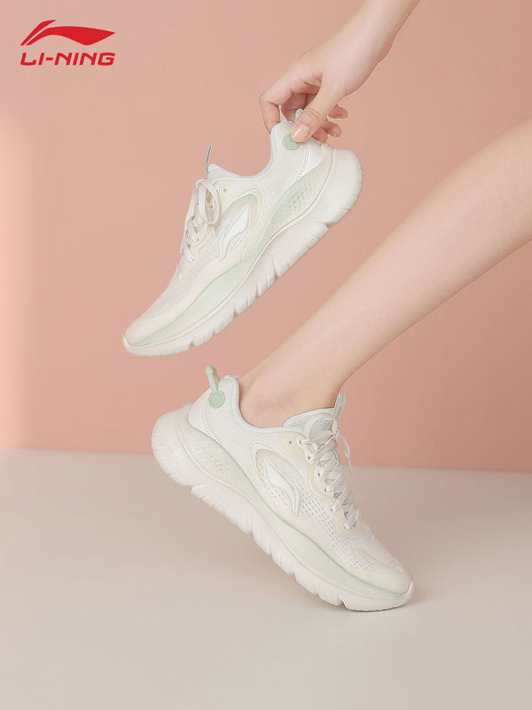 Li-Ning women's running shoes 2026 summer new Lingyue sports shoes, women's casual shoes, versatile soft-soled running shoes
