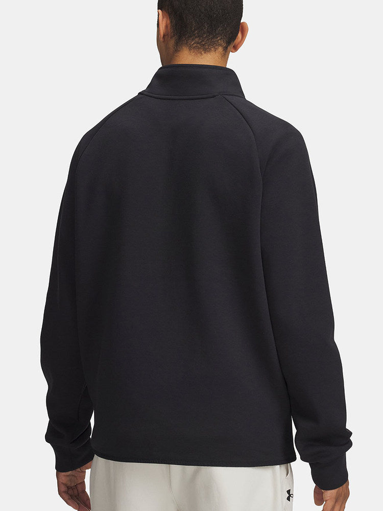 Under Armour Jacket Men's Autumn and Winter New Outdoor Training Sports Half Zipper Casual Sweatshirt 6003868-001