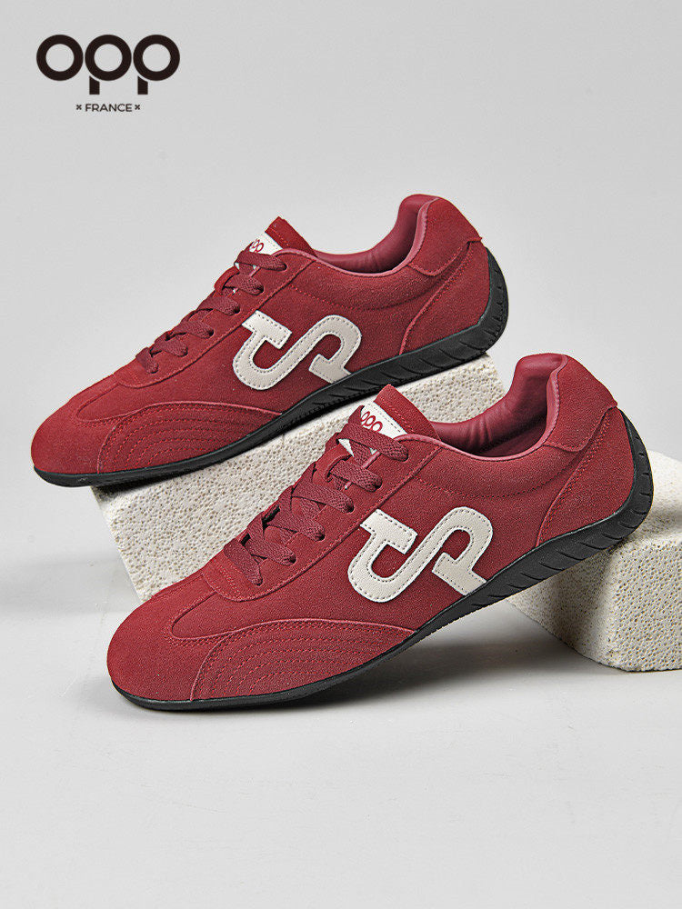 Sapatos para homem OPP Primavera 2026 - Novos sapatos casuais clássicos retro versáteis e leves para desportos ao ar livre e treino.