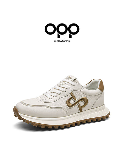 OPP Daddy Shoes Men's Spring 2026 New Outdoor Sports Tourism Casual Shoes Handsome Ruffian High-End Forrest Gump Trendy Shoes