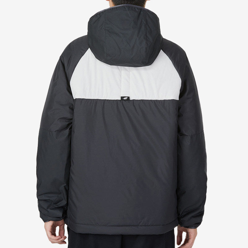 NIKE Men's Hooded Warm Training Stitching Casual Jacket Jacket Padded Suit DD6858-070-100