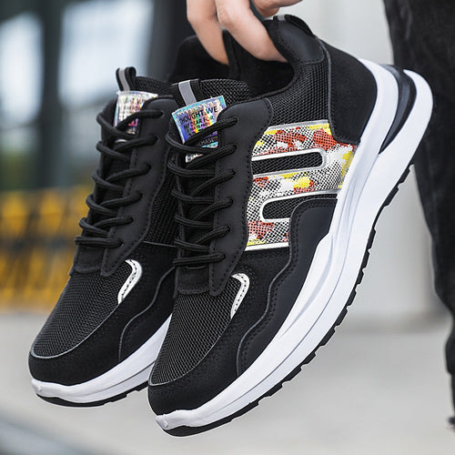 Sneakers, men's 2023 fall/winter shoes, men's trendy shoes, versatile casual shoes, waterproof leather shoes, running shoes, cross-border