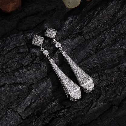 Cross-border fashion personalized copper zircon round pendant 18K real gold heart necklace zircon cross-border hot sale