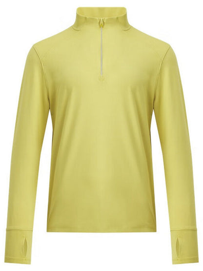 UA Under Armour Qualifier Men's Half Zipper Running Fitness Sports Knitted Long Sleeve Shirt 1379288-729