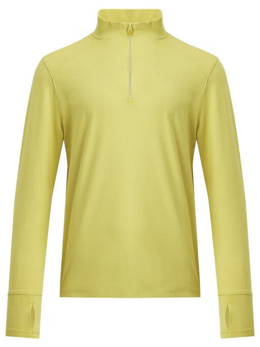 UA Under Armour Qualifier Men's Half Zipper Running Fitness Sports Knitted Long Sleeve Shirt 1379288-729