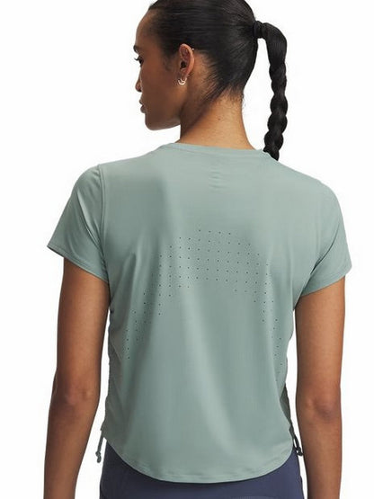 Under Armour women's T-shirt spring and summer Launch Elite upset series running sports short sleeve 1389565-348