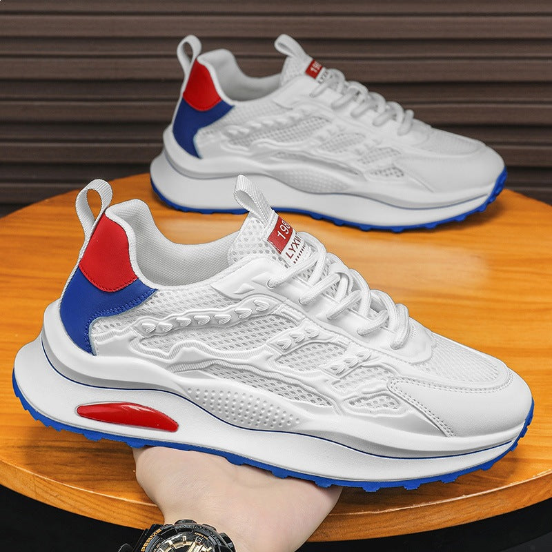 Men's Shoes 2026 Spring Sports New Mesh Men's Sports Shoes Breathable Casual Comfortable Versatile Soft-Soled Argan Shoes