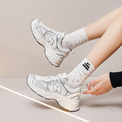 Primavera e outono New Balance Cool Run 1908 Versátil respirável verão casual tênis confortável plataforma de malha sapatos papai