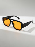 Black frame orange slices
