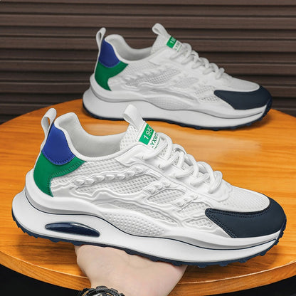 Men's Shoes 2026 Spring Sports New Mesh Men's Sports Shoes Breathable Casual Comfortable Versatile Soft-Soled Argan Shoes