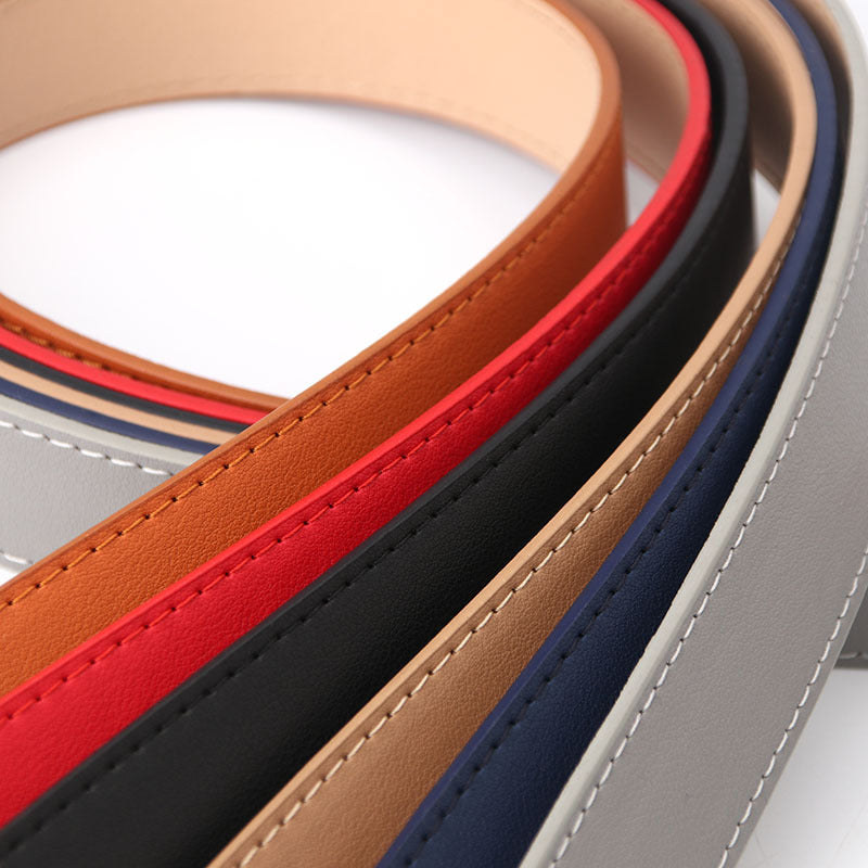 In stock Korean version of fashion hollow square buckle decorative belt student versatile trouser belt women's trend belt manufacturer batch