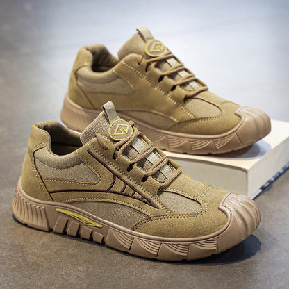 2026 Summer New Men's Labor Protection Shoes, Wear-Resistant Men's Daily Casual Shoes, Construction Site Work, Non-slip, Wear-Resistant Men's Shoes