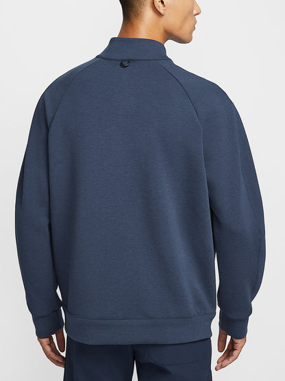 Nike official genuine spring and autumn men's half-zipper simple retro long-sleeved sweatshirt HQ6954-451