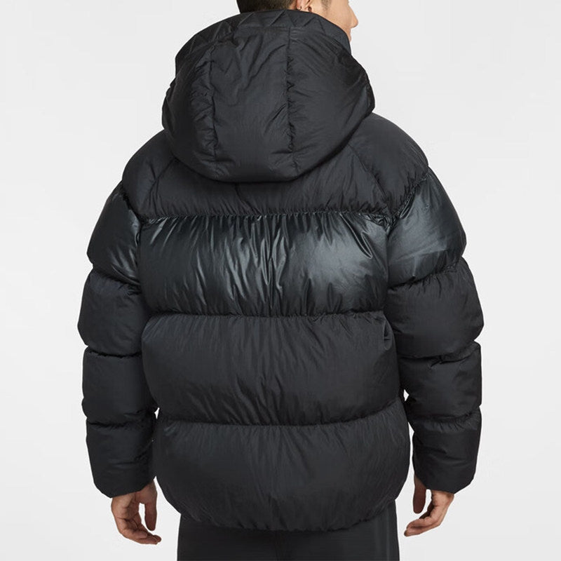 NIKE Men's Winter Hooded Short Athleisure Jacket Warm Down Jacket IB2961-319-010