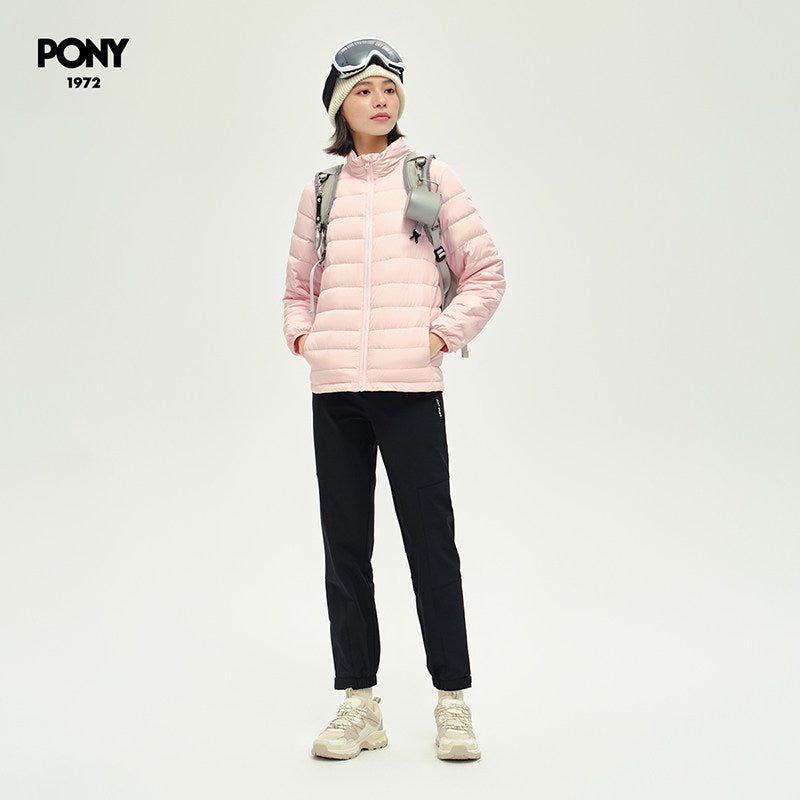PONY Fall/Winter 2025 New Light Outdoor Down Jacket Girls' Athleisure Jacket 243W2OF32PK
