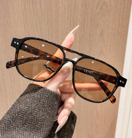 Leopard frame tea slice