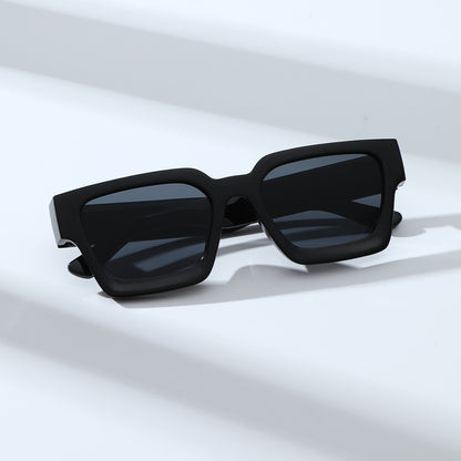 Classic square frame sunglasses 2025 cross-border hot sale wholesale full frame sunscreen men's and women's high-end face small sunglasses
