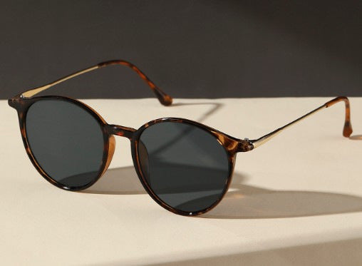 Fashion round face sunglasses women's high-end sense Amazon UV protection sunglasses driver trend sunglasses men