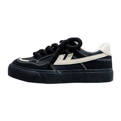 Pull-back solid color platform soles look tall and slim, women's board shoes are simple and versatile, one-foot pedals, casual shoes, pick up leaky clearance shoes