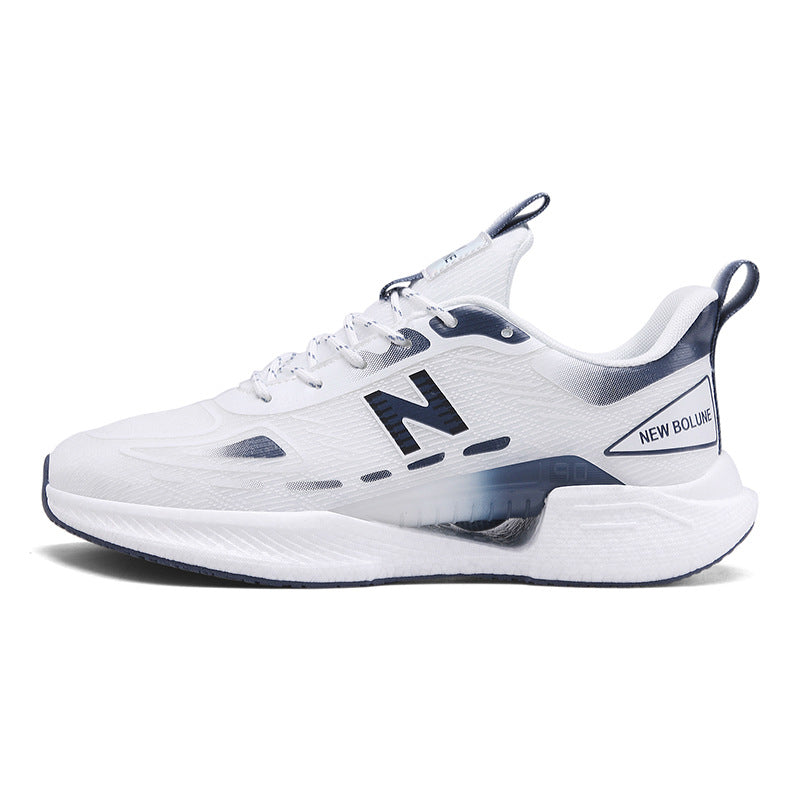 Primavera e outono New Balance Cool Running Shoes 2025 New Mesh Sneakers Teenagers Student Casual Couple Sneakers