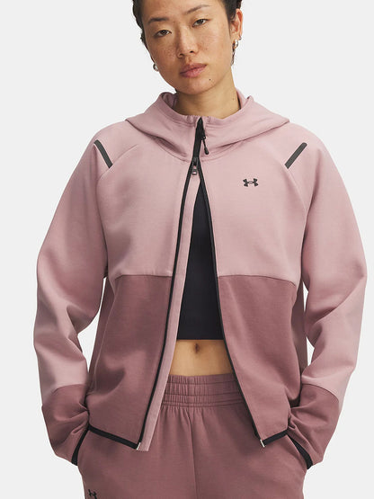 Under Armour Jacket Fall Winter Unstoppable Women's Training Athleisure Hooded Jacket 1379842-673