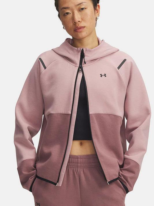 Under Armour Jacket Fall Winter Unstoppable Women's Training Athleisure Hooded Jacket 1379842-673
