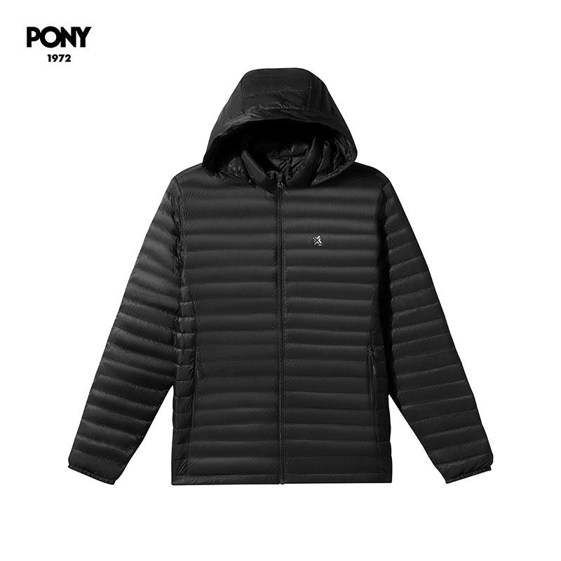 PONY1972 Autumn and winter new outdoor sports light and warm goose down down jacket 244M2OF20