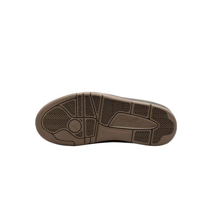 Sapatilhas de basquetebol para mulher Jordan Flight Court castanhas, cano baixo, estilo vintage, modelo IO7612-220