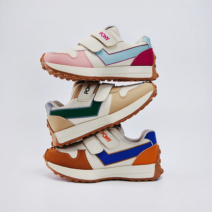 PONY Autumn New Classic Running Shoes Black Grey Casual Sneakers 233K1SO52BK