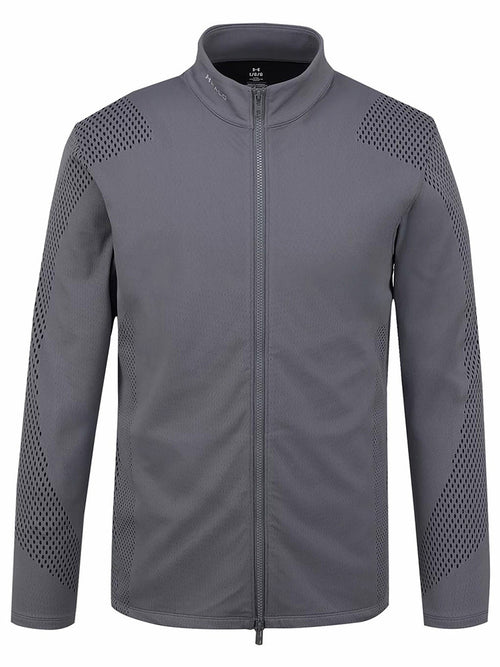 Under Armour jacket Fall Winter Halo Engineered Men's Zip Training Sports Jacket 6007449-025