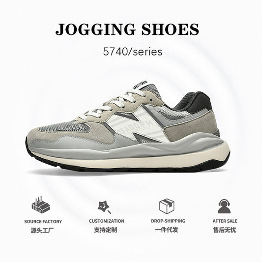 Primavera e outono New Balance Cool Run Putian N-Line Shoes Athleisure Shoes Absorção de choque de sola grossa Daddy Shoes Running Shoes Atacado Feminino