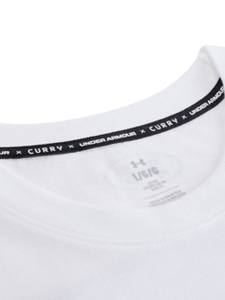UA Under Armour Fall Winter Men's Curry CURRY Brand Asian Travel Series Short Sleeve T-Shirt 6012971-100