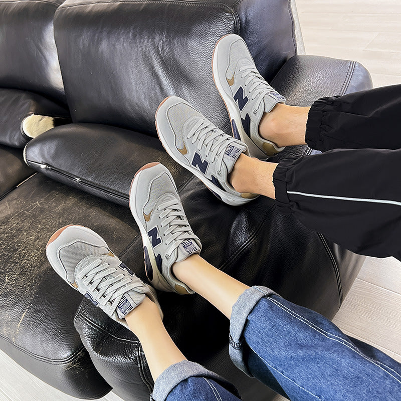 Fábrica de vendas diretas tênis personalizados sapatos masculinos clássico explosivo cor combinando primavera e outono New Balance cool running jogging shoes atacado