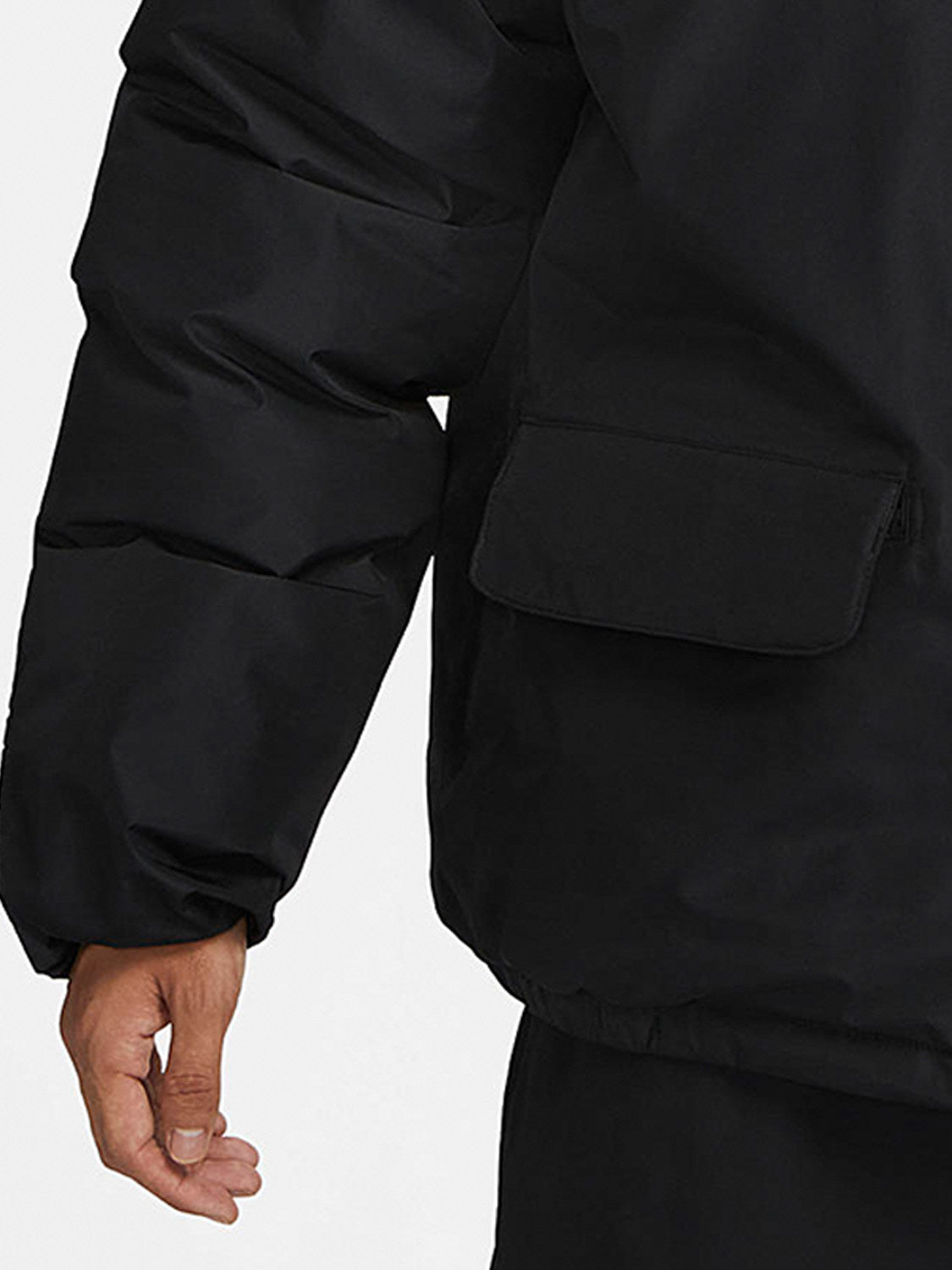 Nike official genuine winter new men's casual warm cargo hooded cotton jacket FB7595